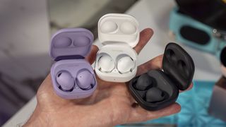 All three Samsung Galaxy Buds 2 Pro colors